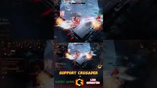 Diablo Immortal Crusader Vault Build: The CC Team #shorts