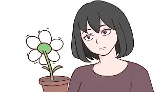 When you see a cute flower