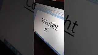 How to insert copyright©️ symbol in ms word 
