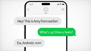 Why Android Texts Turn Green