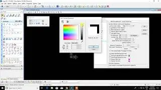 Microstation V8i - How To Change Background Colour