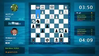 Chess Game Analysis: AOT14 - Arwan13 : 0-1 (By ChessFriends.com)