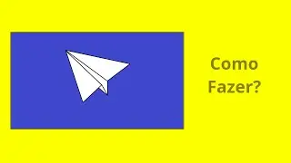 Como Desenhar Um Avião de Papel