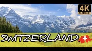 🇨🇭 SWITZERLAND 4K. Discover the beauty of the country of mountains and time!
