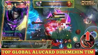 TOP GLOBAL ALUCARD DIREMEHIN TIM‼️AUTO KITA KASIH MANIAC MASZE|MOBILE LEGENDS
