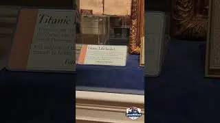 It's an original Titanic Life Jacket valued at $250,000!