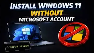 Windows 11 Setup Without Microsoft Account - Secret Method