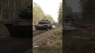 U.S. Army, NATO. Allied tanks and armored vehicles during exercises in Poland.