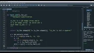 Example of Using Assert Statement
