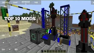 pojavlauncher for android | top mods | minecraft java| 10 mods | free download | technology mod