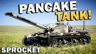 I Built A POWERFUL PANCAKE Tank In Sprocket Tank Design!
