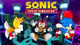 CHARMY + CYBERSTATION SONIC SPEED SIMULATOR LEAKS ON ROBLOX