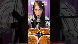 Fast Eating Noodles Challenge | #asmr #food #funny #eating #shorts