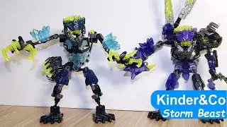 Лего Бионикл Сторм Бист обзор аналога KSZ Lego Bionicle storm beast (71314)