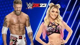 Edge vs Alexa Bliss WWE2K23 PS5 GAMEPLAY 🔥🔥 INTERGENDER MATCH
