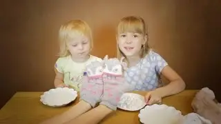 Маршмеллоу Челлендж Едим Веселое видео для детей Детские челленджи с едой Вкусные Игры для девчонок