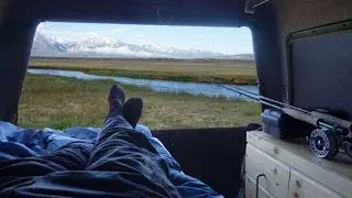 Traveling and Fishing the Eastern Sierra in my Pickup Rig