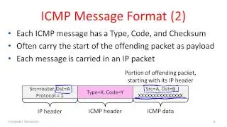Week 4 - IP Errors ICMP