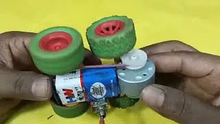 2 Amazing Mini car with dc motor - DC Motor Craft