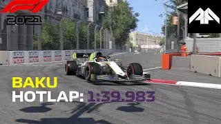 F1 2021 Baku Hotlap: 1:39.983