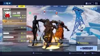 Fortnite, Free Flow Perfect Sync, IceKing, The Prisoner, Dancing it Off..