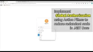 ASP NET Core MVC Ep35: Global Authorize