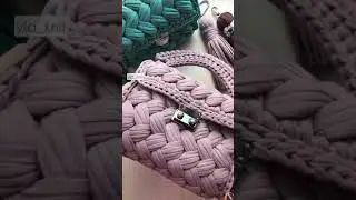 Обзор сумок из трикотажной пряжи