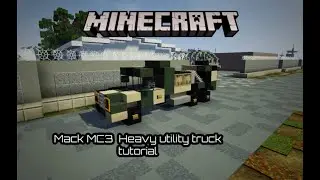 Minecraft MC3 heavy utility truck tutorial