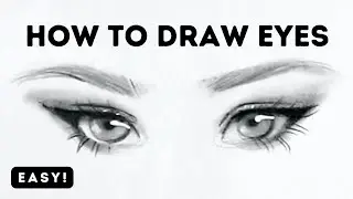 How to Draw Eyes - Step by Step Tutorial!