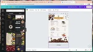 How to create PDF file using Canva and upload PDF to 