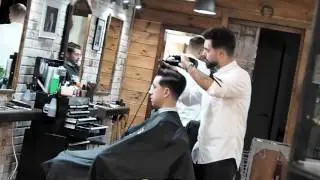 Colaboración en VIROGA'S Barbershop CADIZ // @ambarberia by Antonio Mateo