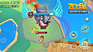 Zooba : Level 17 Frank With Inflatable Muscles is Incredible 😮 | Dezzi Gaming