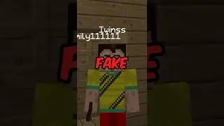 Minecraft But It’s Fake! #minecraft #shorts
