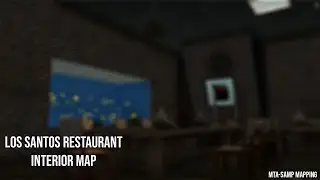Los Santos Restaurant interior | MTA|SAMP|GTASA| Mapping [ForSale]