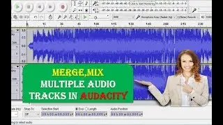 How to Merge Audio Tracks in Audacity | How to Mix Multiple Audio Tracks in Audacity