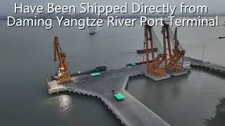 High Strength Steel Structures Shipped from Daming Yangtze River Port Terminal