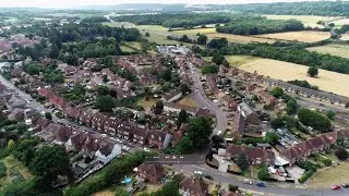 Suburban Sprawl Drone 4K