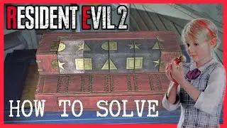 How to Solve Pattern Puzzle Toy Box ( Sherry Orphanage) Resident Evil 2 Remake