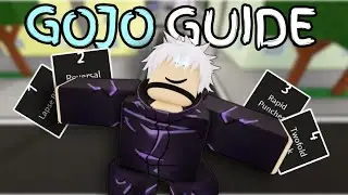 Full Gojo Guide In Jujutsu Shenanigans (Every Move & Combo)