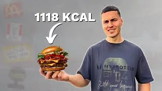 ZKOUŠÍM NEJVÍC KALORICKÁ JÍDLA Z FASTFOODŮ - Výsledky mě šokovaly!