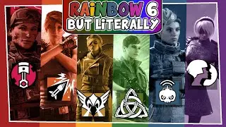 Rainbow 6 Siege BUT LITERALLY! (Part 2 - Get a Kill With Every Color of the Rainbow)