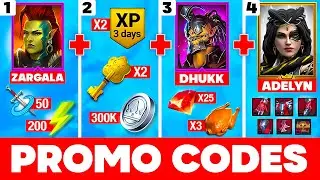 10 EPICS + LEGENDARY🔥Raid Shadow Legends Promo Codes🔥FREE FOR ALL