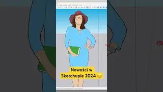 Nowości w SketchUp 2024 #sketchup #3d #vray  #tutorial #tips #tipsandtricks #render #sketchup3d