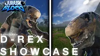 || D-REX SHOWCASE!!! || Jurassic Blocky - Roblox 