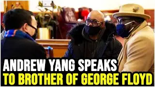 Andrew Yang Speaks to George Floyd's Brother on Police Reform
