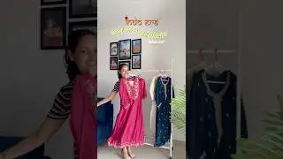 Amazon one day delivery festive indo era kurta sets under 2k🌷#shorts #haul