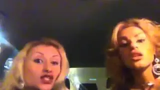 две дуры за рулём Крис и Энджи Прикол! Смех! Юмор!