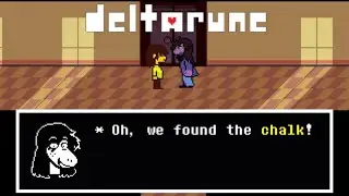 What if Kris and Susie found the chalk? | Deltarune Sprite Animation | Part 1