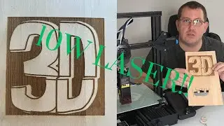 Creality 10w Falcon Laser – Install and Initial Thoughts!