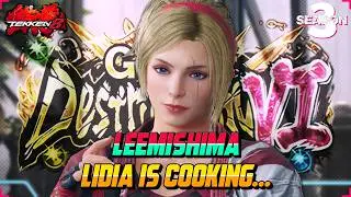 Tekken 8 S3 – LEEMISHIMA Ranked No.1 Brutal Lidia Is Cooking Hard In Ranked!